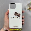 قاب گوشی iPhone 13 / iPhone 14 آیفون لاکچری اورجینال فانتزی رزینی برجسته طرح کیتی Kitty کیوت کد 103068