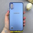 قاب گوشی Galaxy A10 سامسونگ اورجینال SO COOL سوکول لنز کرومی براق آبی کد 103217