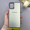 قاب گوشی Galaxy A31 سامسونگ اورجینال SO COOL سوکول لنز کرومی براق خاکستری کد 103228