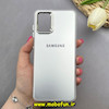 قاب گوشی Galaxy A31 سامسونگ اورجینال SO COOL سوکول لنز کرومی براق نقره ای کد 103229