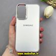 قاب گوشی Galaxy A34 سامسونگ اورجینال SO COOL سوکول لنز کرومی براق نقره ای کد 103230