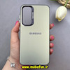 قاب گوشی Galaxy A35 سامسونگ اورجینال SO COOL سوکول لنز کرومی براق خاکستری کد 103236