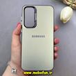 قاب گوشی Galaxy A35 سامسونگ اورجینال SO COOL سوکول لنز کرومی براق خاکستری کد 103236