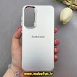 قاب گوشی Galaxy A35 سامسونگ اورجینال SO COOL سوکول لنز کرومی براق نقره ای کد 103237