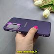قاب گوشی Galaxy A55 سامسونگ اورجینال SO COOL سوکول لنز کرومی براق بنفش کد 103249