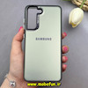 قاب گوشی Galaxy S21 FE سامسونگ اورجینال SO COOL سوکول لنز کرومی براق خاکستری کد 103268