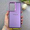 قاب گوشی Galaxy S21 Ultra سامسونگ اورجینال SO COOL سوکول لنز کرومی براق بنفش کد 103282