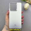 قاب گوشی Redmi Note 13 4G شیائومی اورجینال SO COOL سوکول لنز کرومی براق نقره ای کد 103309
