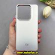 قاب گوشی Redmi Note 14 4G شیائومی اورجینال SO COOL سوکول لنز کرومی براق نقره ای کد 103310