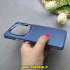 قاب گوشی Redmi Note 14 Pro 4G شیائومی اورجینال SO COOL سوکول لنز کرومی براق آبی کد 103315