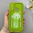 قاب گوشی Galaxy A10S سامسونگ سیلیکونی Solid منحنی جدید چاپی استندشو محافظ لنزدار طرح Head Of Kick سبز فسفری کد 103342