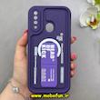 قاب گوشی Galaxy A20S سامسونگ سیلیکونی Solid منحنی جدید چاپی استندشو محافظ لنزدار طرح Head Of Kick بنفش کد 103361