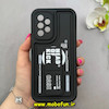 قاب گوشی Galaxy A53 سامسونگ سیلیکونی Solid منحنی جدید چاپی استندشو محافظ لنزدار طرح Head Of Kick مشکی کد 103380