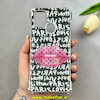 قاب گوشی Galaxy A21S سامسونگ لاکچری کیس فشن FASHION رزینی ایربگ دار فانتزی دارای جای بند کد 103868
