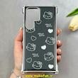 قاب گوشی Galaxy S24 Ultra سامسونگ لاکچری کیس فشن FASHION رزینی ایربگ دار فانتزی دارای جای بند کد 103891