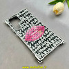قاب گوشی Galaxy S23 Ultra سامسونگ لاکچری کیس فشن FASHION رزینی ایربگ دار فانتزی دارای جای بند کد 103892