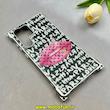 قاب گوشی Galaxy S23 Ultra سامسونگ لاکچری کیس فشن FASHION رزینی ایربگ دار فانتزی دارای جای بند کد 103892