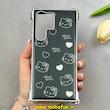 قاب گوشی Galaxy S23 Ultra سامسونگ لاکچری کیس فشن FASHION رزینی ایربگ دار فانتزی دارای جای بند کد 103893