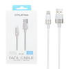 کابل شارژ فست آیفون VIPLATINA مدل BC16L 12W رنگ طوسی کد 30622