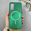 قاب گوشی Galaxy A05S سامسونگ سخت Hard لیزری IMD لاکچری طرح مگ سیف مرمری سبز کد 104019