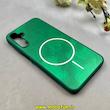 قاب گوشی Galaxy A15 سامسونگ سخت Hard لیزری IMD لاکچری طرح مگ سیف مرمری سبز کد 104047