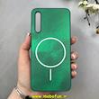 قاب گوشی Galaxy A30S / Galaxy A50S / Galaxy A50 سامسونگ سخت Hard لیزری IMD لاکچری طرح مگ سیف مرمری سبز کد 104072