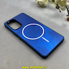 قاب گوشی Galaxy A53 سامسونگ سخت Hard لیزری IMD لاکچری طرح مگ سیف مرمری آبی کد 104095