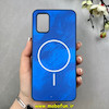 قاب گوشی Poco M3 / Redmi 9T شیائومی سخت Hard لیزری IMD لاکچری طرح مگ سیف مرمری آبی کد 104158