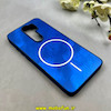 قاب گوشی Redmi Note 8 Pro شیائومی سخت Hard لیزری IMD لاکچری طرح مگ سیف مرمری آبی کد 104181
