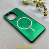 قاب گوشی Redmi Note 13 4G شیائومی سخت Hard لیزری IMD لاکچری طرح مگ سیف مرمری سبز کد 104203