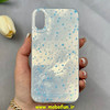 قاب گوشی iPhone X / iPhone XS آیفون فانتزی براق IMD لیزری لاکچری سخت HARD طرح ستاره کد 103764