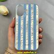 قاب گوشی iPhone 16 آیفون فانتزی براق IMD لیزری لاکچری سخت HARD طرح گل کد 103789