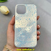 قاب گوشی iPhone 15 آیفون فانتزی براق IMD لیزری لاکچری سخت HARD طرح ستاره کد 103791