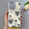 قاب گوشی iPhone 14 Pro Max آیفون لاکچری اورجینال فانتزی رزینی لنز کرومی طرح عاشقانه کد 103972
