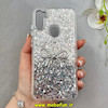 قاب گوشی Galaxy A11 / M11 سامسونگ اورجینال فانتزی برجسته رزینی لنز کرومی طرح شاین پاپیونی کد 103444