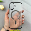 قاب گوشی iPhone 17 آیفون طلقی اورجینال Unique Case طرح مگ سیف مات مشکی کد 103851