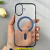 قاب گوشی iPhone 17 آیفون طلقی اورجینال Unique Case طرح مگ سیف مات سرمه ای کد 103852