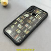 قاب گوشی Galaxy A10S سامسونگ سیلیکونی Solid فانتزی چاپی محافظ لنزدار درجه یک طرح کتابخانه مشکی کد 103622