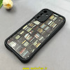 قاب گوشی Galaxy A15 سامسونگ سیلیکونی Solid فانتزی چاپی محافظ لنزدار درجه یک طرح کتابخانه مشکی کد 103627