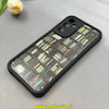 قاب گوشی Galaxy A16 سامسونگ سیلیکونی Solid فانتزی چاپی محافظ لنزدار درجه یک طرح کتابخانه مشکی کد 103628