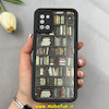 قاب گوشی Galaxy A31 سامسونگ سیلیکونی Solid فانتزی چاپی محافظ لنزدار درجه یک طرح کتابخانه مشکی کد 103636