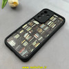 قاب گوشی Galaxy A56 سامسونگ سیلیکونی Solid فانتزی چاپی محافظ لنزدار درجه یک طرح کتابخانه مشکی کد 103647
