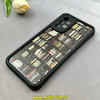 قاب گوشی Galaxy A73 سامسونگ سیلیکونی Solid فانتزی چاپی محافظ لنزدار درجه یک طرح کتابخانه مشکی کد 103650