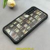 قاب گوشی Galaxy A7 2018 / A750 سامسونگ سیلیکونی Solid فانتزی چاپی محافظ لنزدار درجه یک طرح کتابخانه مشکی کد 103651