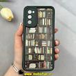قاب گوشی Galaxy S20 FE سامسونگ سیلیکونی Solid فانتزی چاپی محافظ لنزدار درجه یک طرح کتابخانه مشکی کد 103652