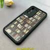قاب گوشی Galaxy S21 FE سامسونگ سیلیکونی Solid فانتزی چاپی محافظ لنزدار درجه یک طرح کتابخانه مشکی کد 103653