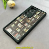 قاب گوشی Galaxy S23 Ultra سامسونگ سیلیکونی Solid فانتزی چاپی محافظ لنزدار درجه یک طرح کتابخانه مشکی کد 103658