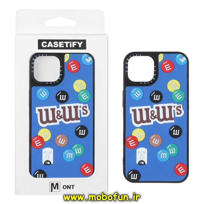 قاب گوشی iPhone 13 / iPhone 14 آیفون سیلیکونی سخت سه بعدی برجسته Casetify اسمارتیز کد 94144