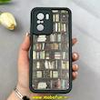 قاب گوشی Poco F3 / Mi 11i شیائومی سیلیکونی Solid فانتزی چاپی محافظ لنزدار درجه یک طرح کتابخانه مشکی کد 103666