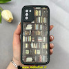 قاب گوشی Poco M3 شیائومی سیلیکونی Solid فانتزی چاپی محافظ لنزدار درجه یک طرح کتابخانه مشکی کد 103667